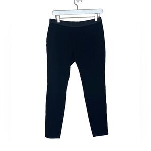 EILEEN FISHER Black Elastic‎ Waist Pants